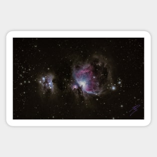 The Orion Nebula Sticker